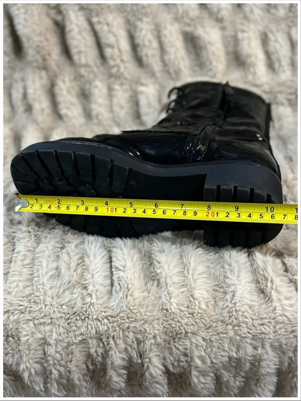 Tory Burch Miller Lug-Sole Boots ~ Size 8.5M ~ Item #SB76